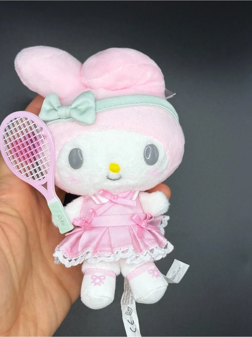 Sanrio the tennis My Melody plush/keychain mm75